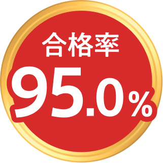 合格率：95.0%